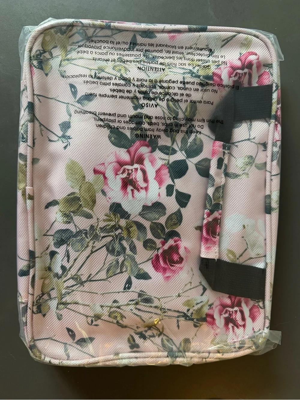 Bang & Carsen Pink Floral Cosmetic Pouch